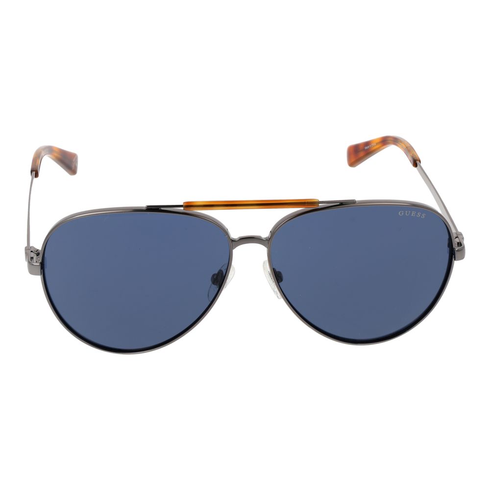 Guess Gray Metal Sunglasses - Luxe Nova