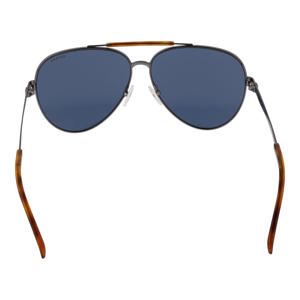 Guess Gray Metal Sunglasses - Luxe Nova
