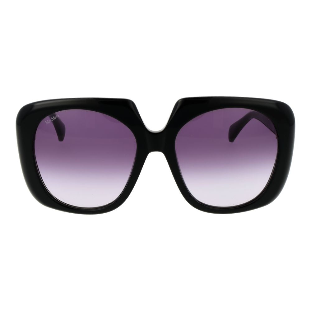 Max Mara Black Plastic Sunglasses - Luxe Nova