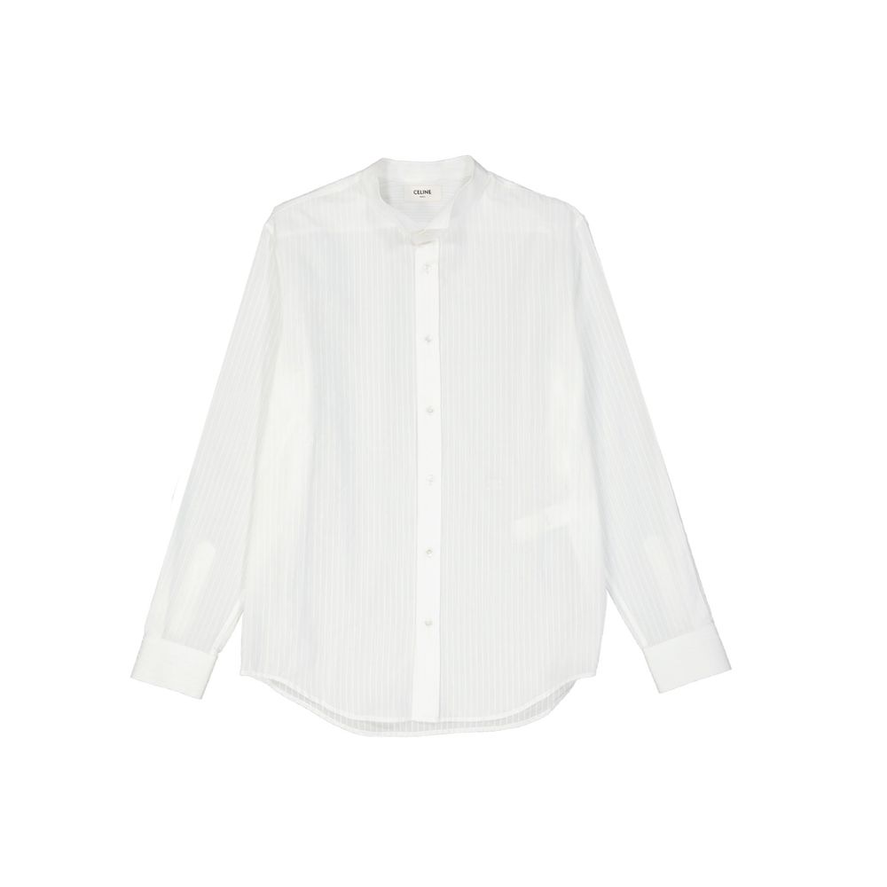 Celine White Cotton Shirt