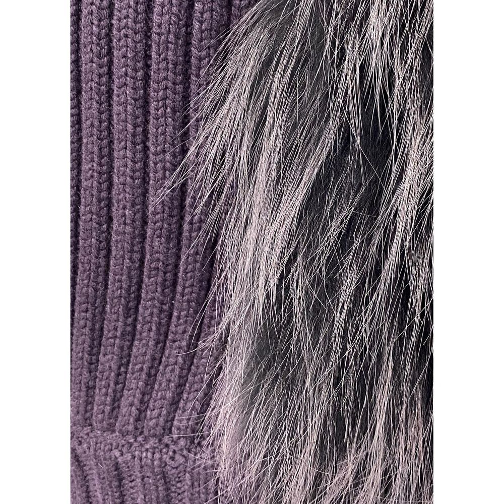 Fabiana Filippi Gray Merino Wool Sleveless Jacket