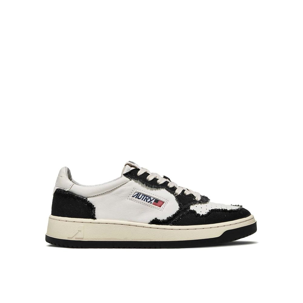 Autry White Leather Low Top Sneakers