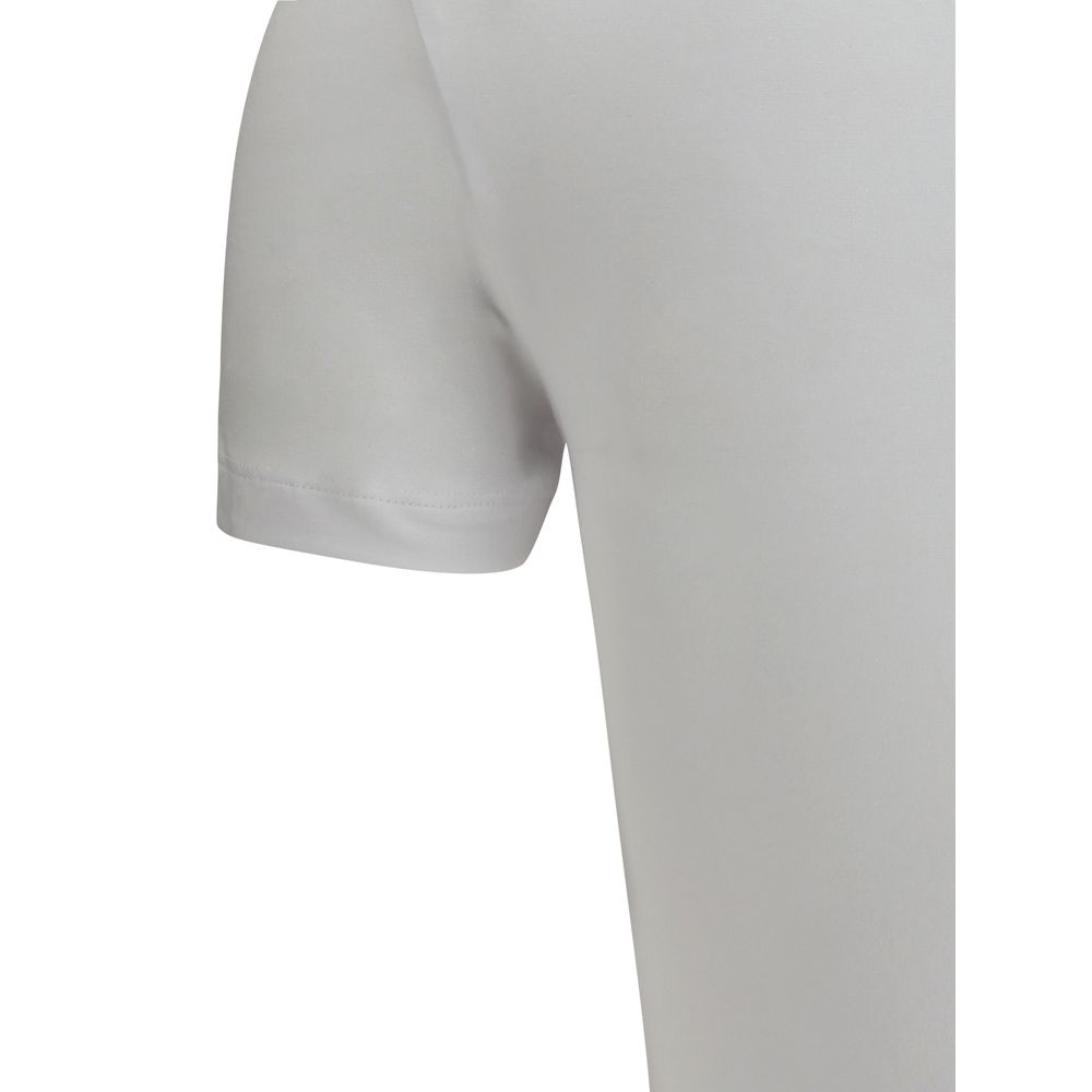 Brunello Cucinelli White Cotton T-Shirt - Luxe Nova