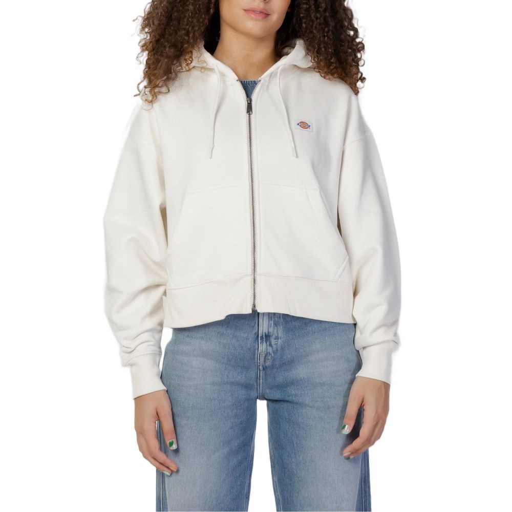 Dickies White Cotton Hoodie