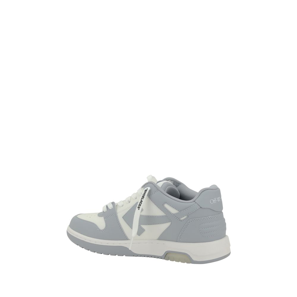 Off-White Gray Rubber Low Top Sneakers - Luxe Nova