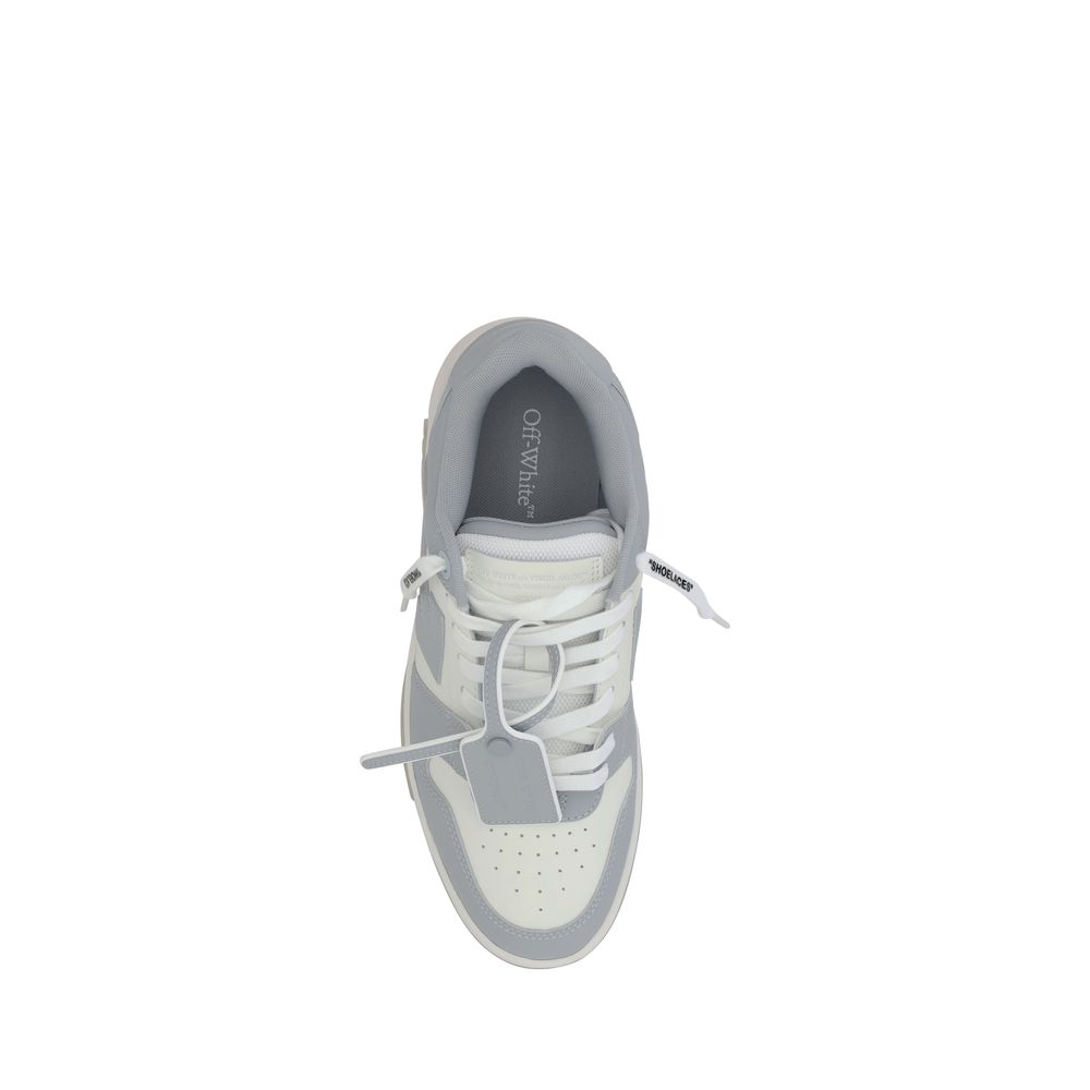 Off-White Gray Rubber Low Top Sneakers - Luxe Nova
