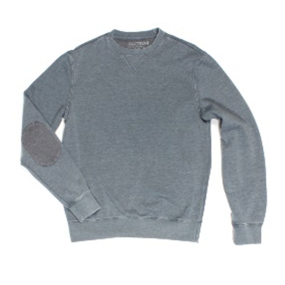 Gas Blue Polyester Sweatshirt