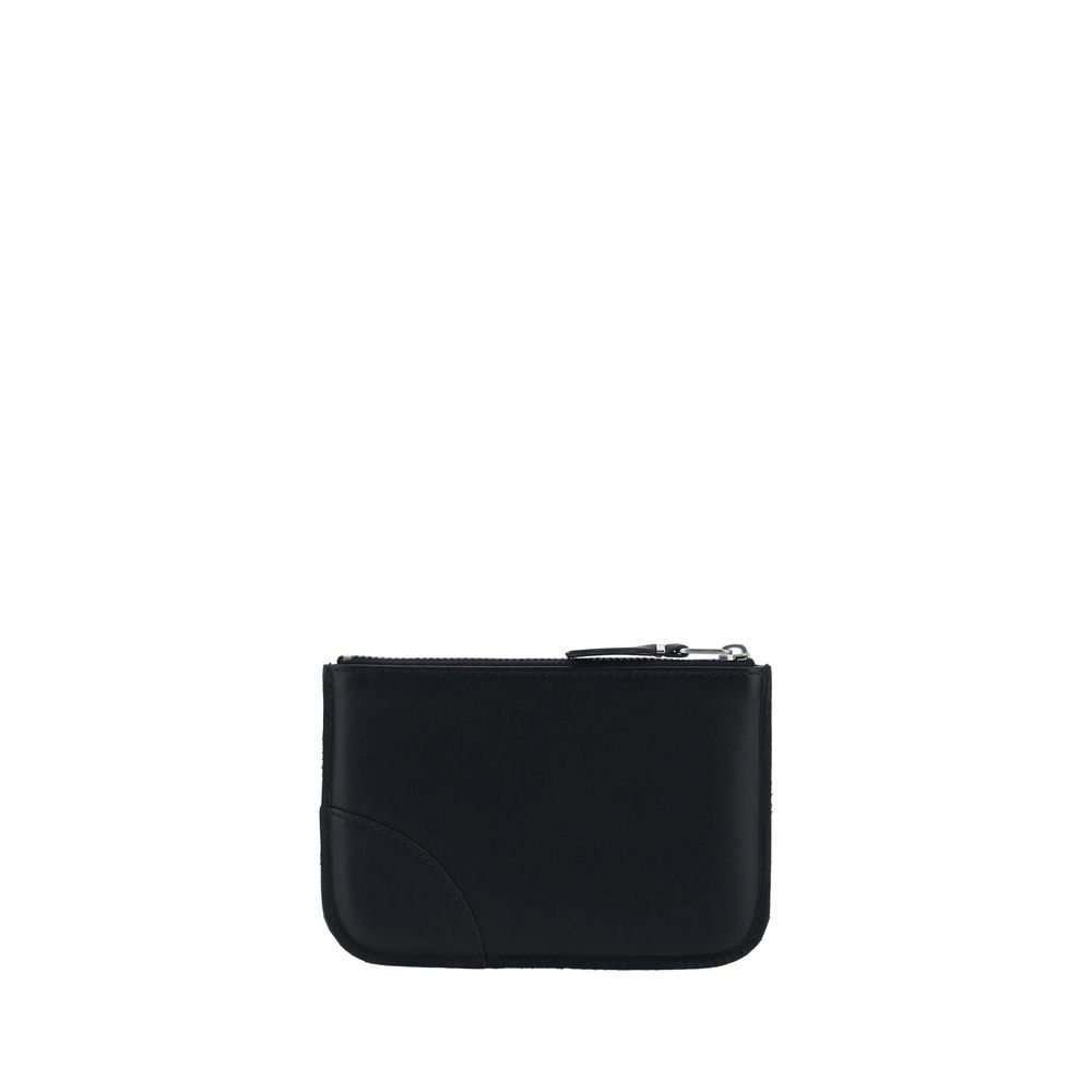 Comme Des Garçons Black Calf Leather Bos Taurus Wallet - Luxe Nova
