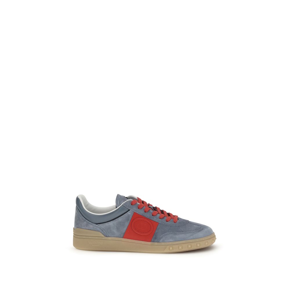 Valentino Garavani Multicolor Calf Leather Bos Taurus Low Top Sneakers - Luxe Nova