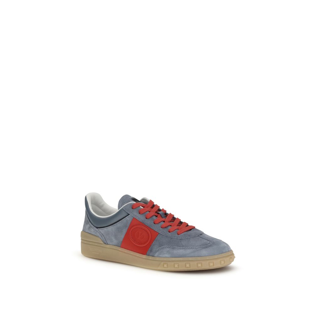 Valentino Garavani Multicolor Calf Leather Bos Taurus Low Top Sneakers - Luxe Nova