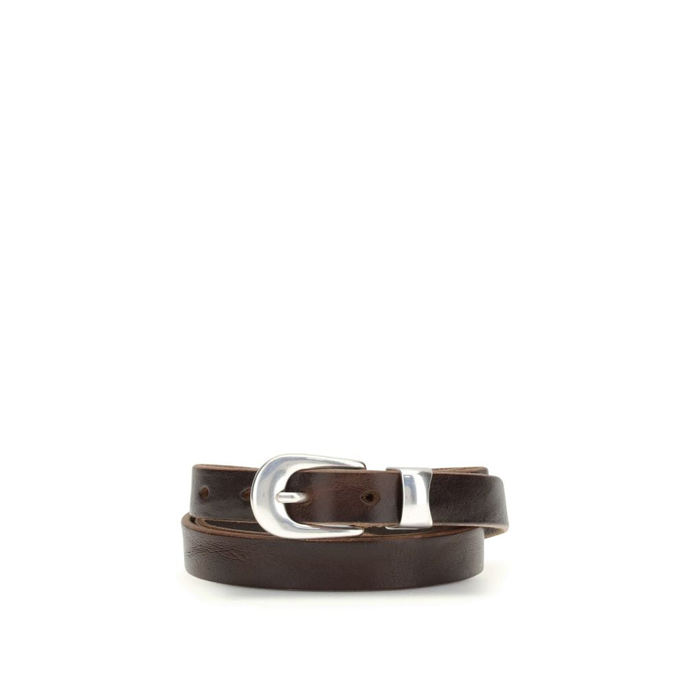 Our Legacy Brown Calf Leather Bos Taurus Regular Belt - Luxe Nova