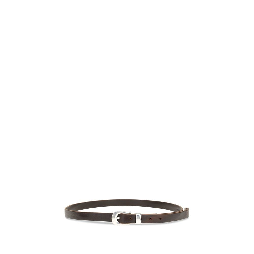 Our Legacy Brown Calf Leather Bos Taurus Regular Belt - Luxe Nova