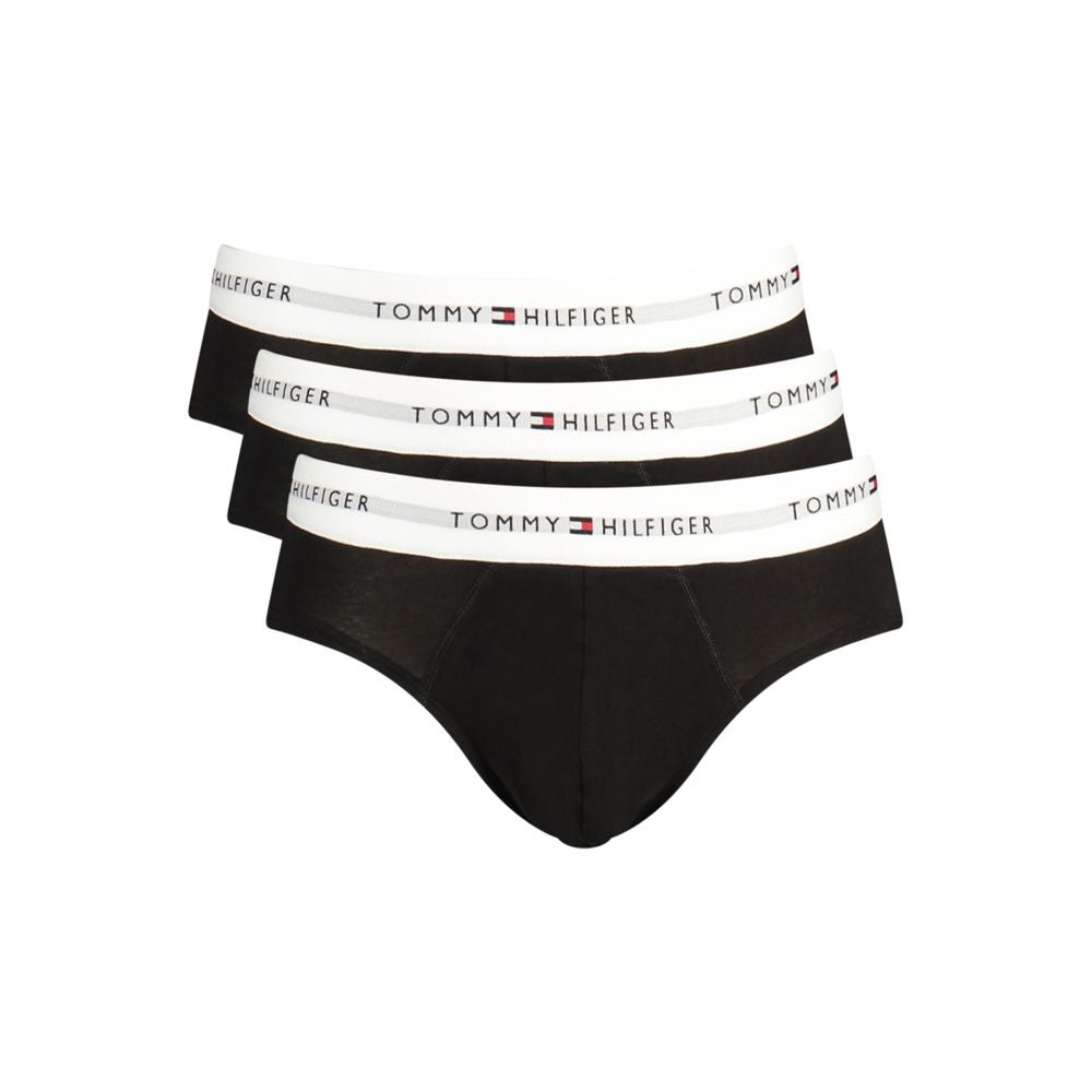 Tommy Hilfiger Nero Cotton Men's Brief - Luxe Nova