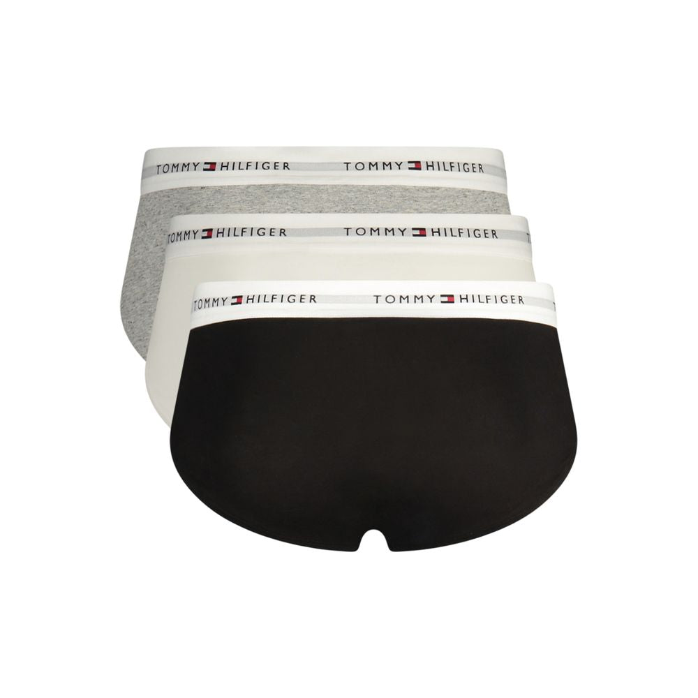 Tommy Hilfiger Grey Cotton Men's Briefs - Luxe Nova