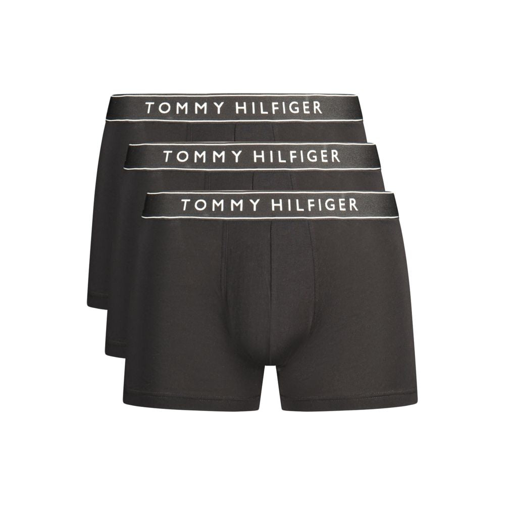 Tommy Hilfiger Black Cotton Men's Boxer Short - Luxe Nova