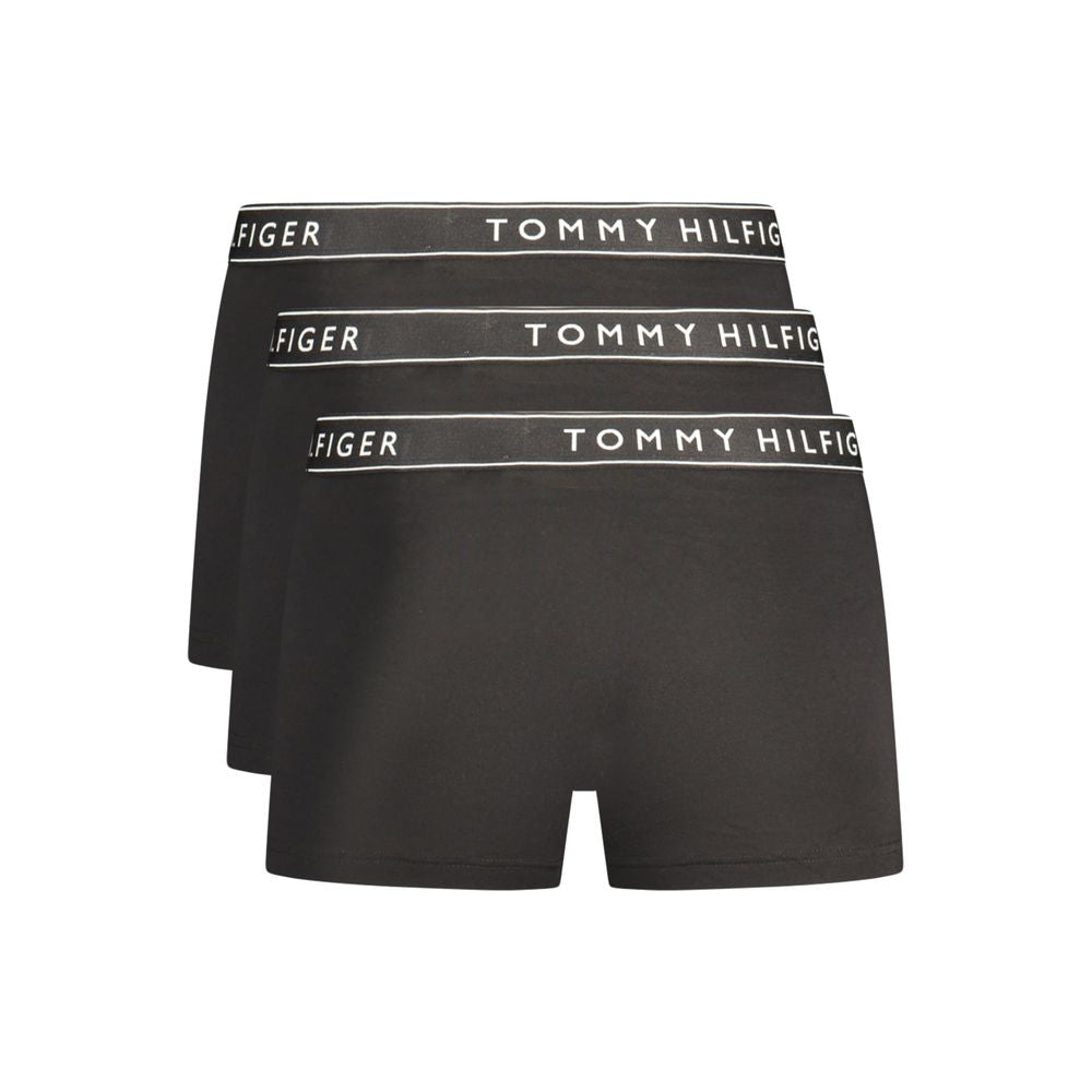 Tommy Hilfiger Black Cotton Men's Boxer Short - Luxe Nova