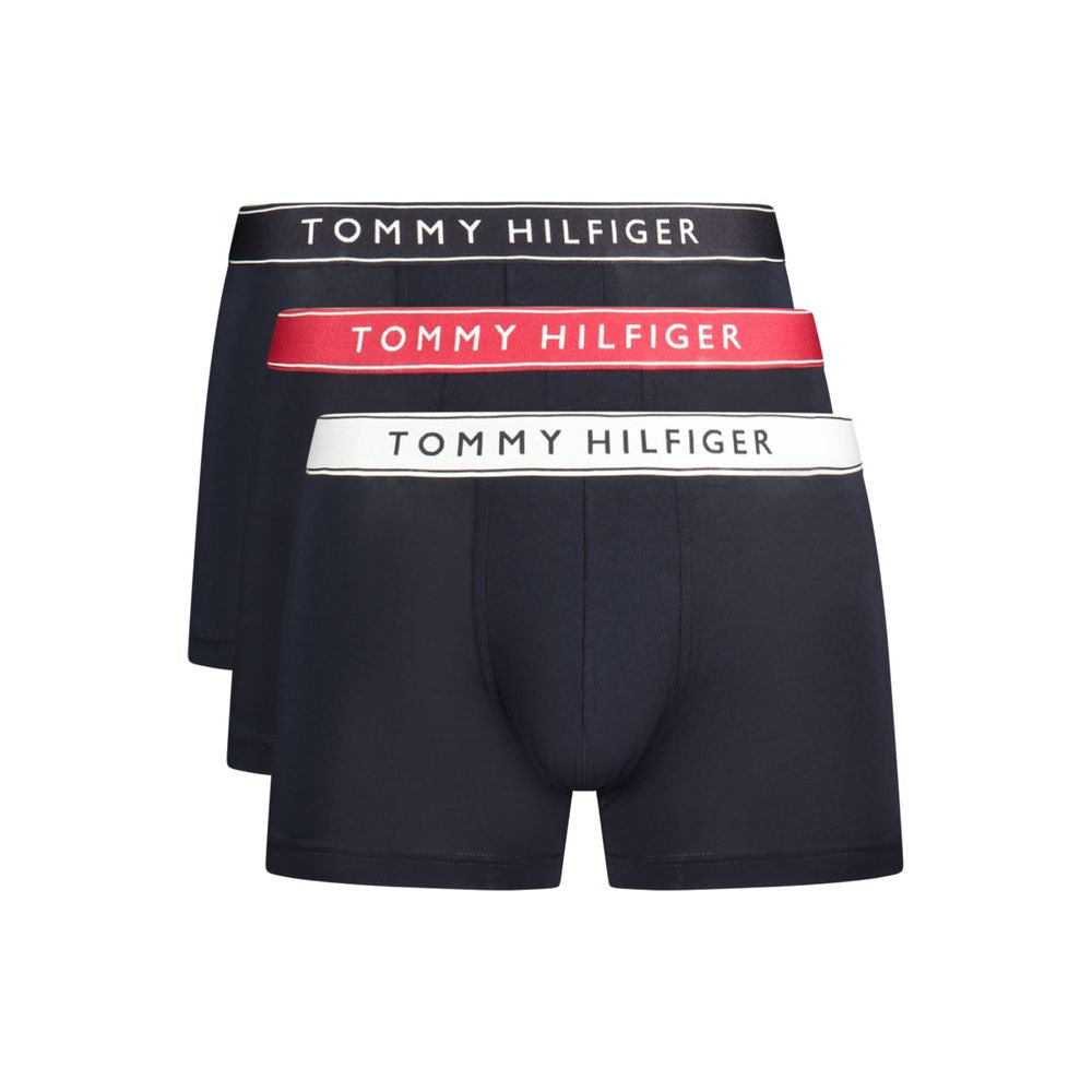 Tommy Hilfiger Blue Cotton Men's Boxer Short - Luxe Nova
