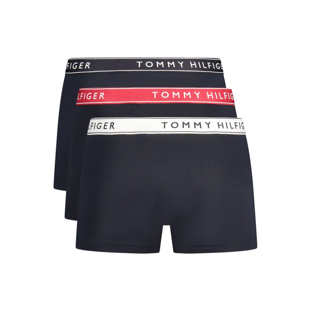 Tommy Hilfiger Blue Cotton Men's Boxer Short - Luxe Nova