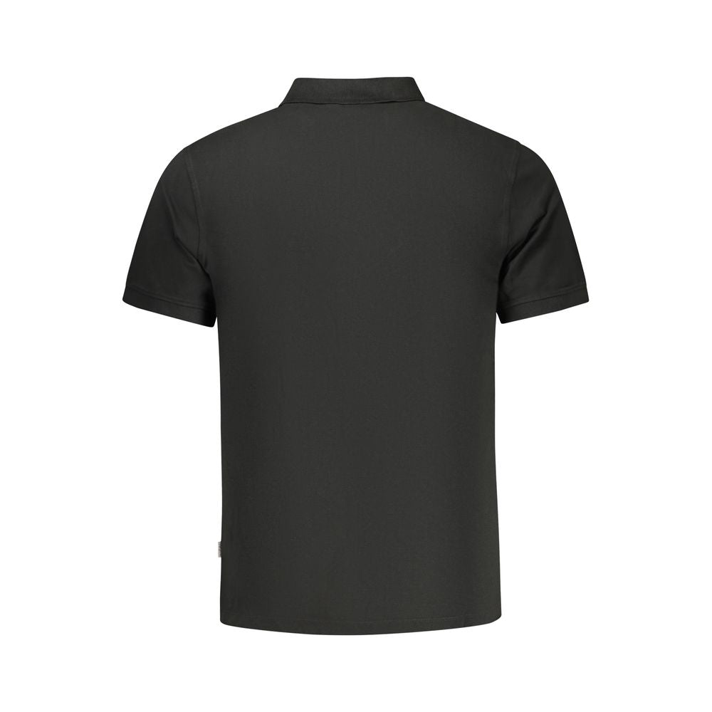 Pepe Jeans Black Cotton Men's Polo Shirt - Luxe Nova