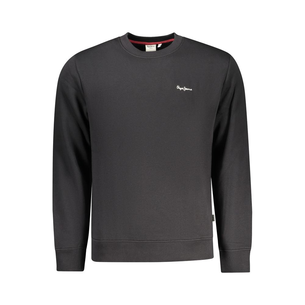 Pepe Jeans Black Polyester Men's Sweatshirt - Luxe Nova