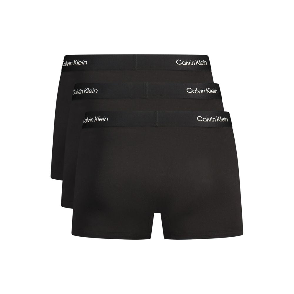 Calvin Klein Black Cotton Men's Boxer Shorts - Luxe Nova