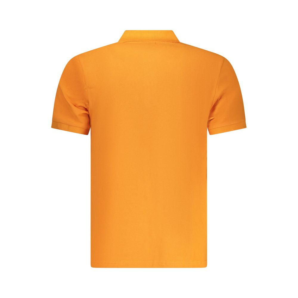 North Sails Arancione Cotton Men Polo - Luxe Nova
