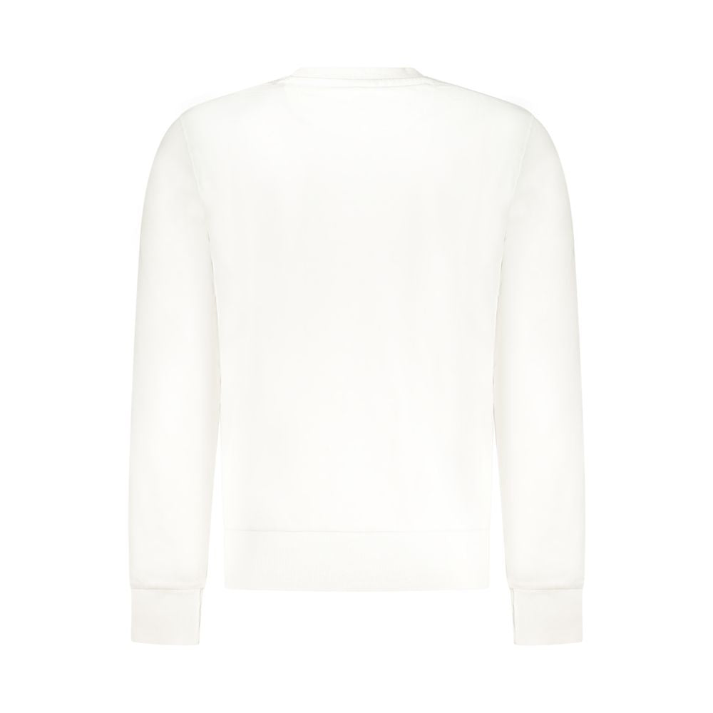 North Sails White Cotton Men's Sweatshirt - Luxe Nova
