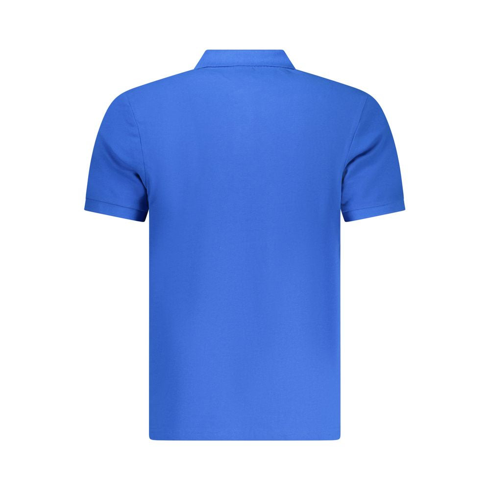 North Sails Blue Cotton Men's Polo Shirt - Luxe Nova