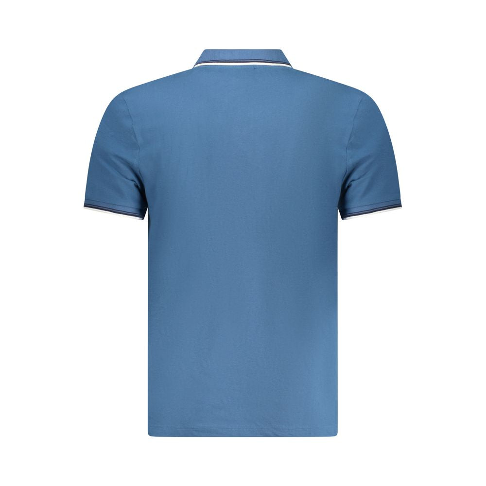 North Sails Blu Cotton Men Polo - Luxe Nova
