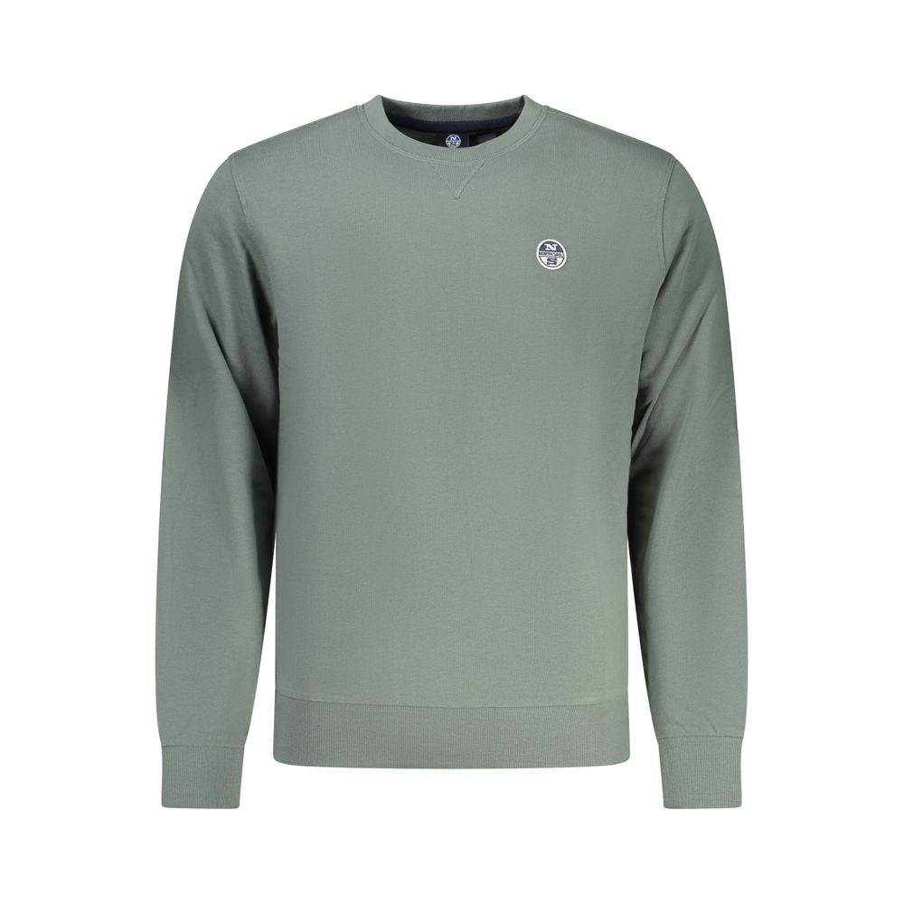 North Sails Verde Cotton Men Sweatshirt - Luxe Nova
