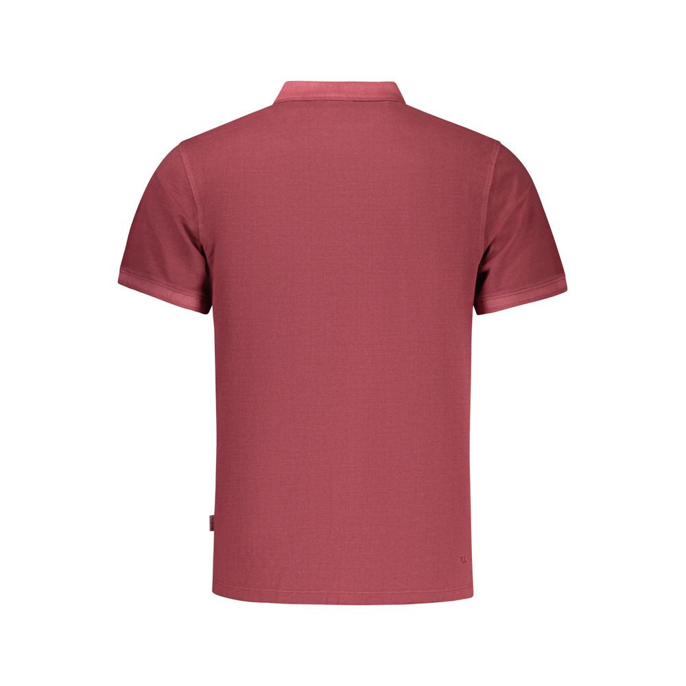 Pepe Jeans Red Cotton Men's Polo Shirt - Luxe Nova