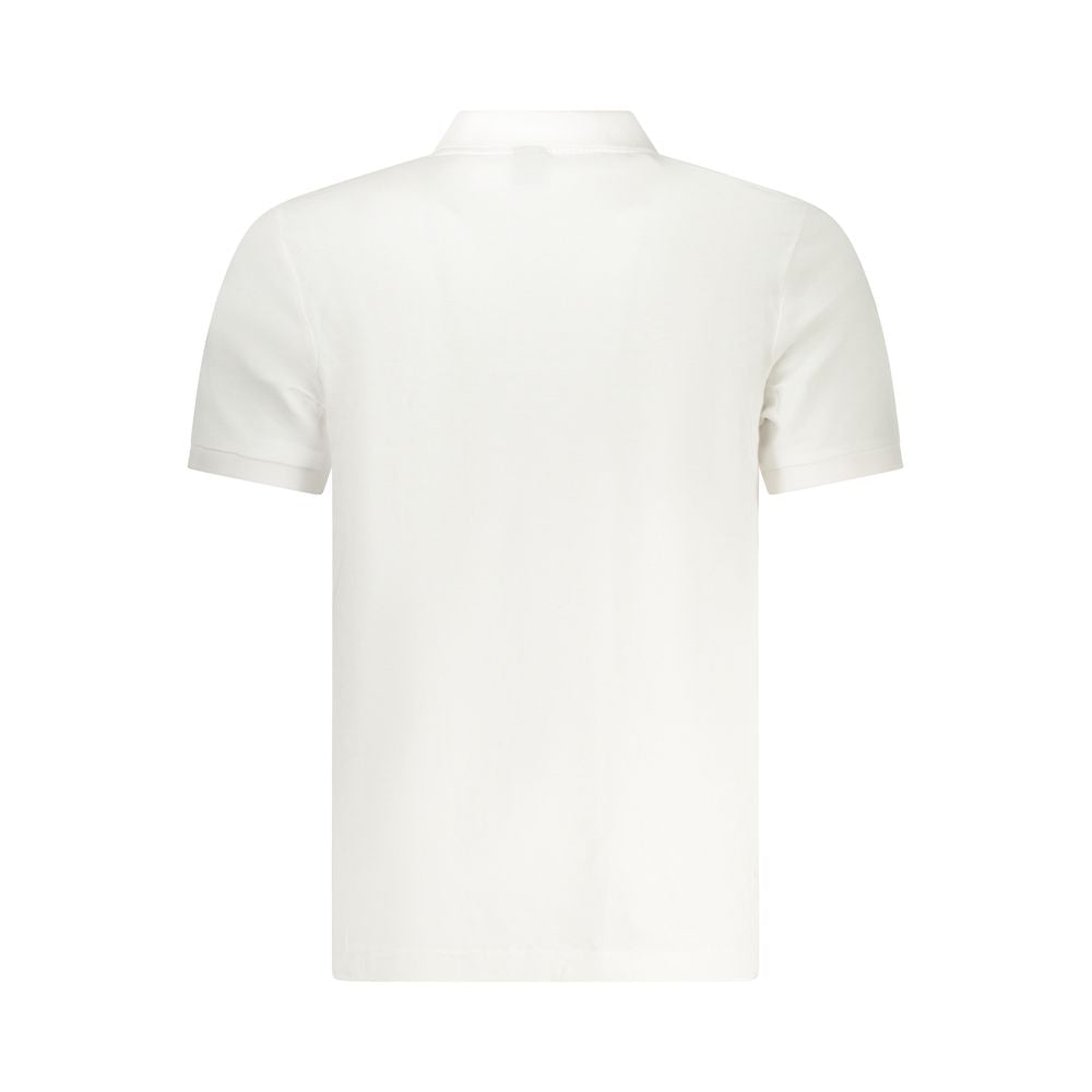 North Sails White Cotton Men's Polo Shirt - Luxe Nova