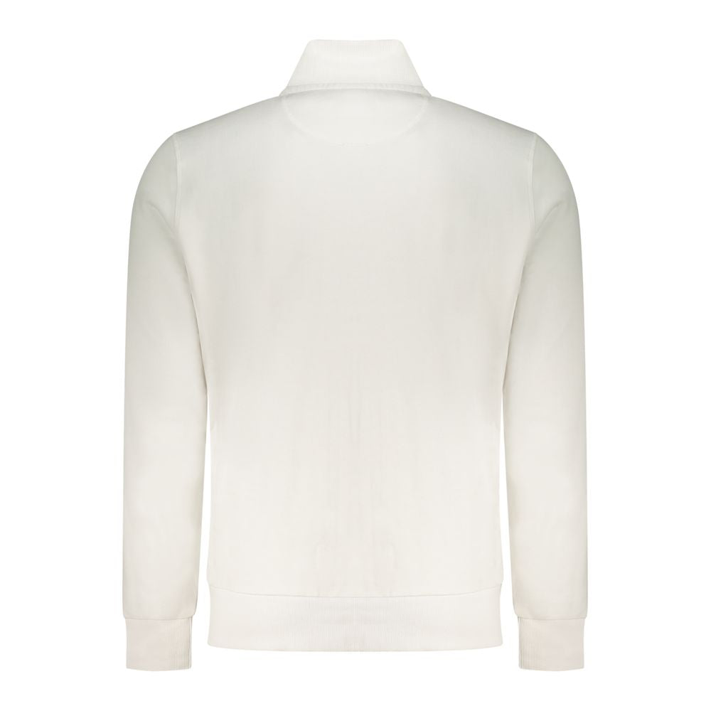 North Sails White Cotton Men's Sweatshirt - Luxe Nova
