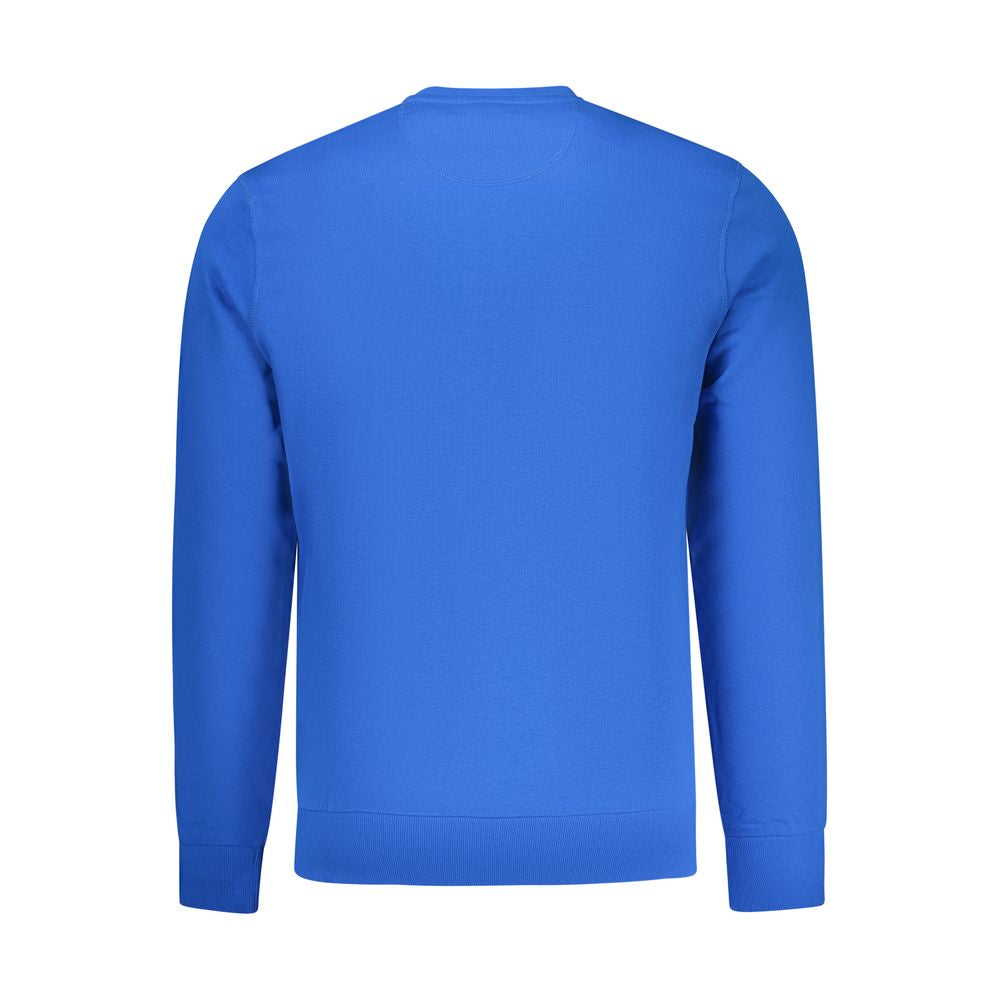 North Sails Blue Cotton Mens Sweatshirt - Luxe Nova