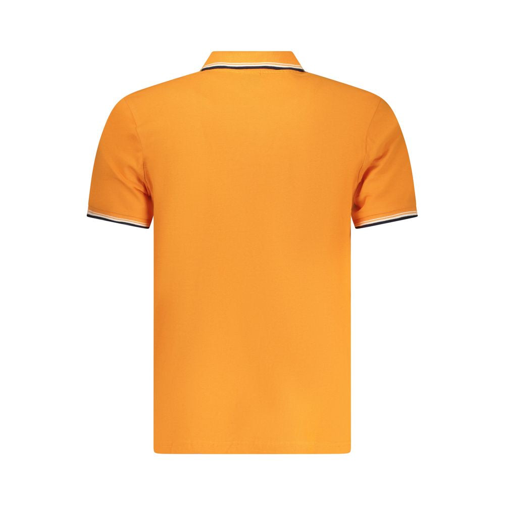 North Sails Arancione Cotton Men Polo - Luxe Nova