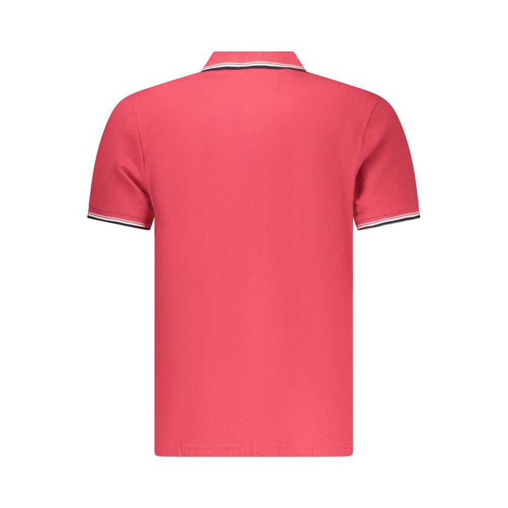 North Sails Red Cotton Men Polo - Luxe Nova