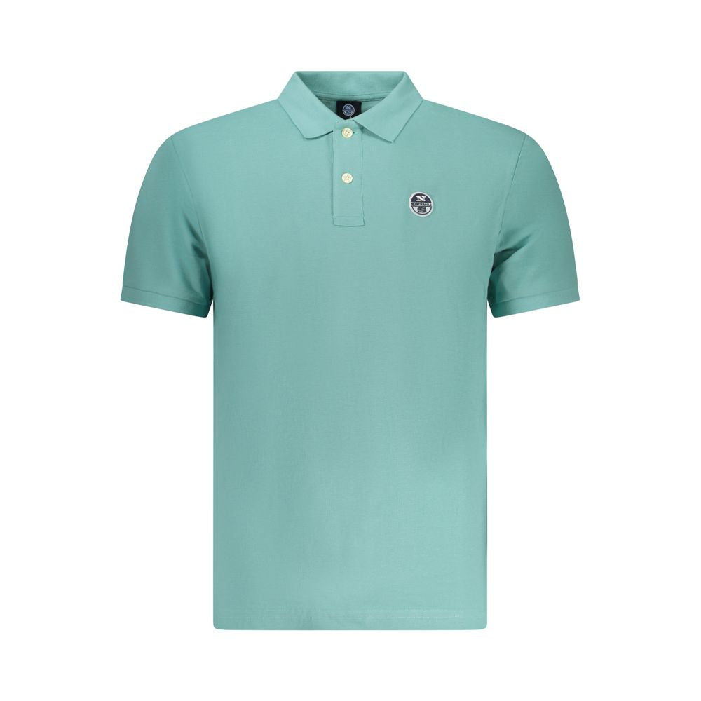 North Sails Azzurro Cotton Men Polo - Luxe Nova