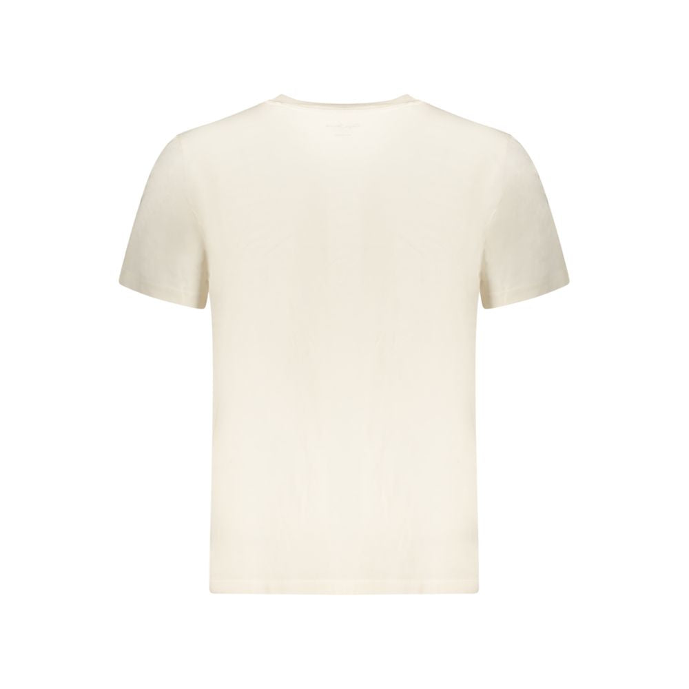 Pepe Jeans Beige Cotton Men's T-Shirt - Luxe Nova