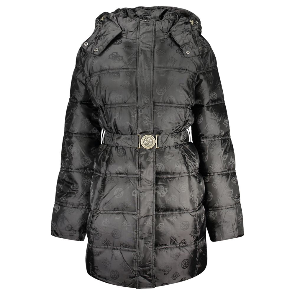 Guess Jeans Black Polyamide Women's Jacket - Luxe Nova