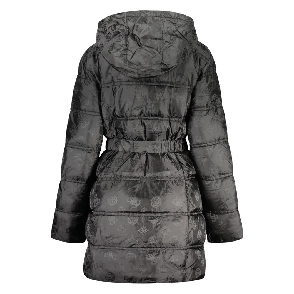 Guess Jeans Black Polyamide Women's Jacket - Luxe Nova