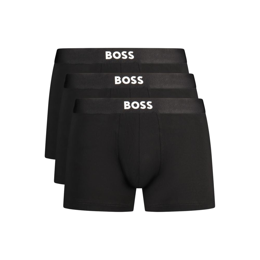 Hugo Boss Black Cotton Men's Boxer Shorts - Luxe Nova