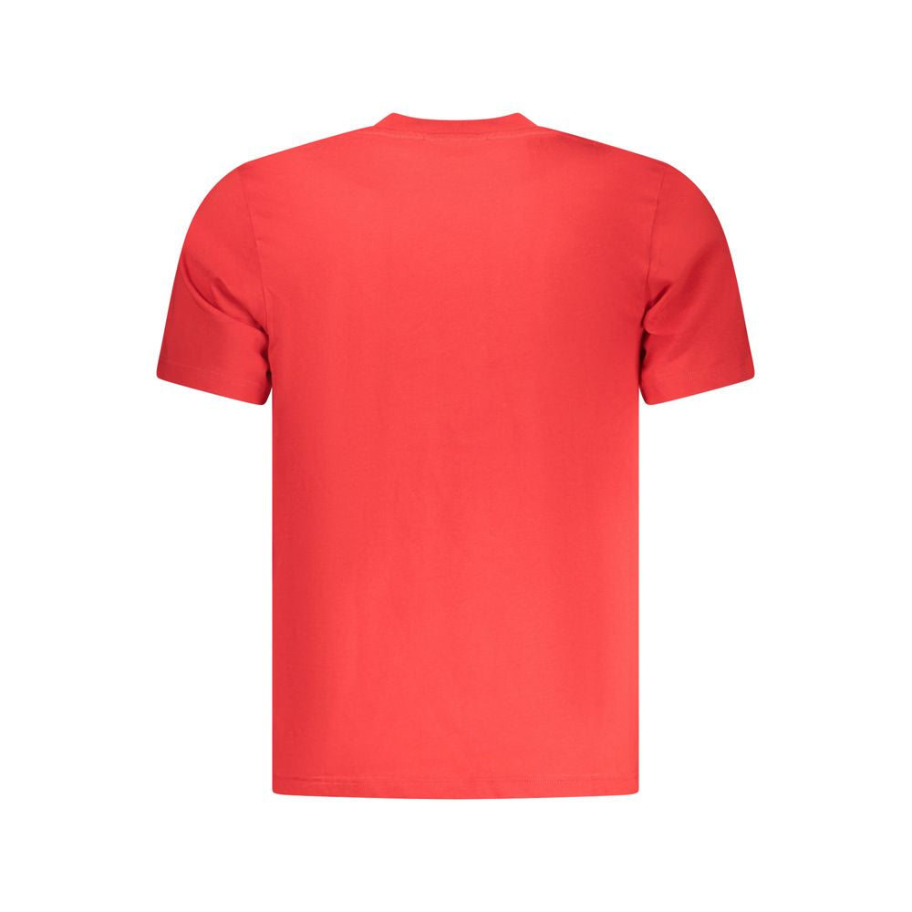 North Sails Rosso Cotton Men T-Shirt - Luxe Nova