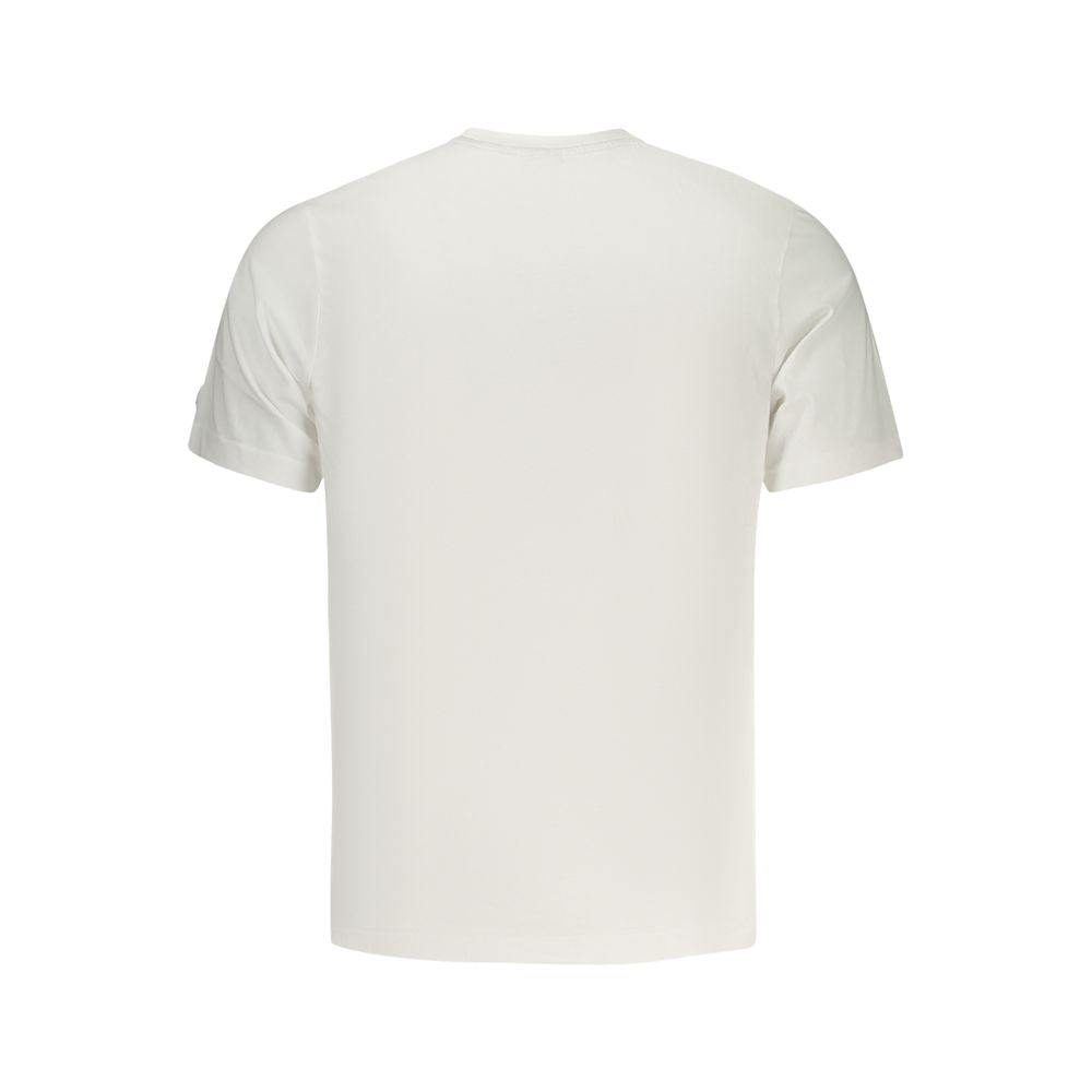 North Sails White Cotton Men T-Shirt - Luxe Nova