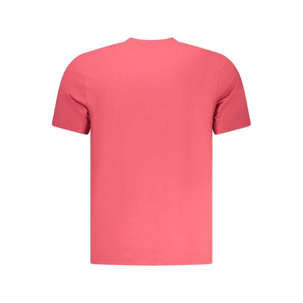 North Sails Red Cotton Men T-Shirt - Luxe Nova
