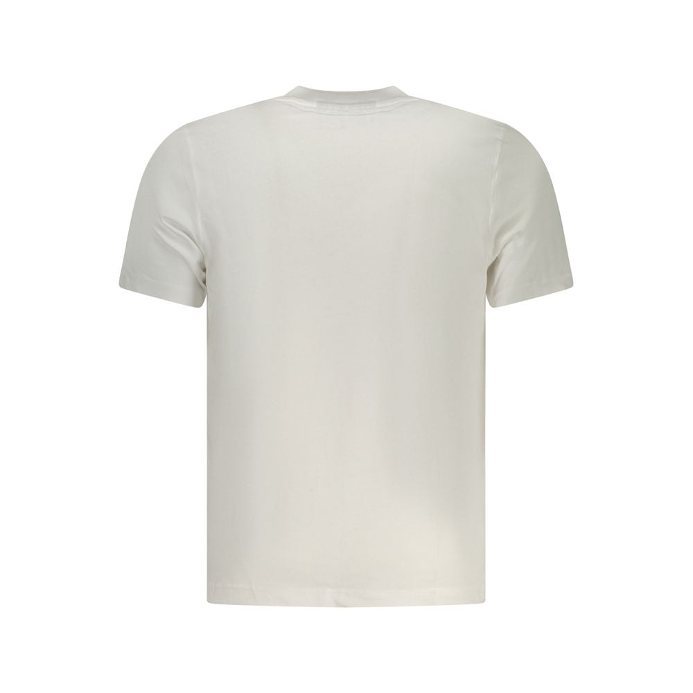 North Sails Bianco Cotton Men T-Shirt - Luxe Nova