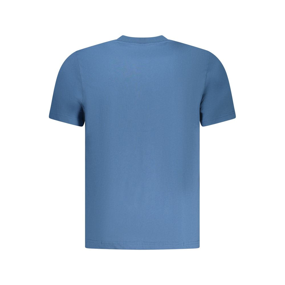 North Sails Blue Cotton Men T-Shirt - Luxe Nova