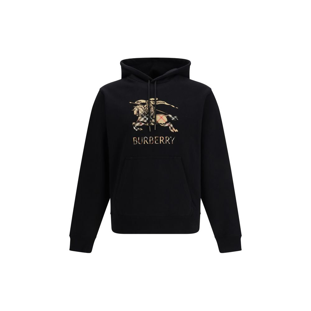 Burberry Black Cotton Sweatshirt - Luxe Nova