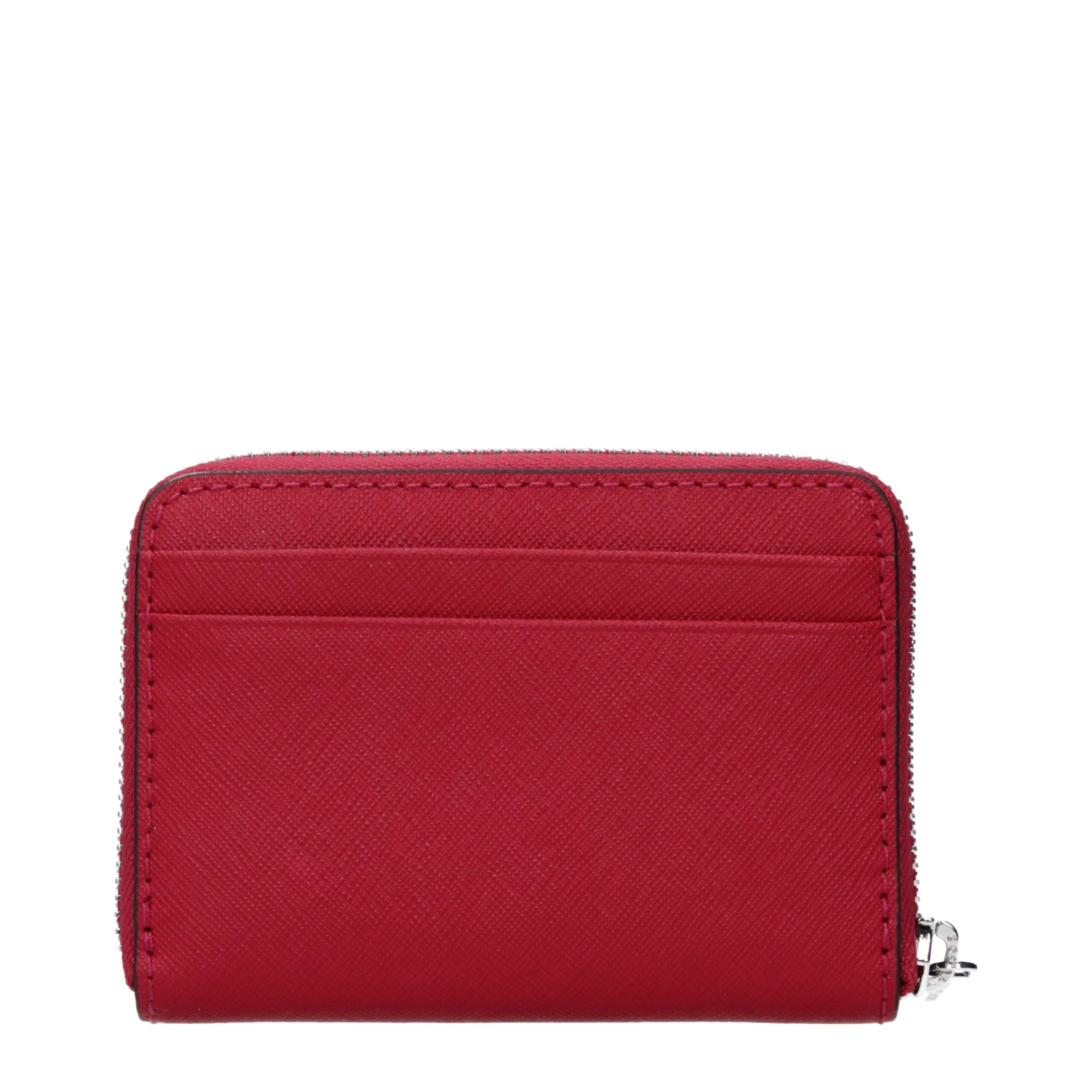 Michael Kors Red Leather Cardholder - Luxe Nova