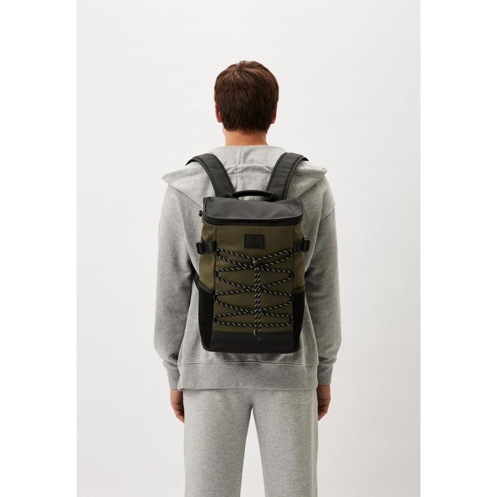 La Martina Bicolor Polyethylene Backpack