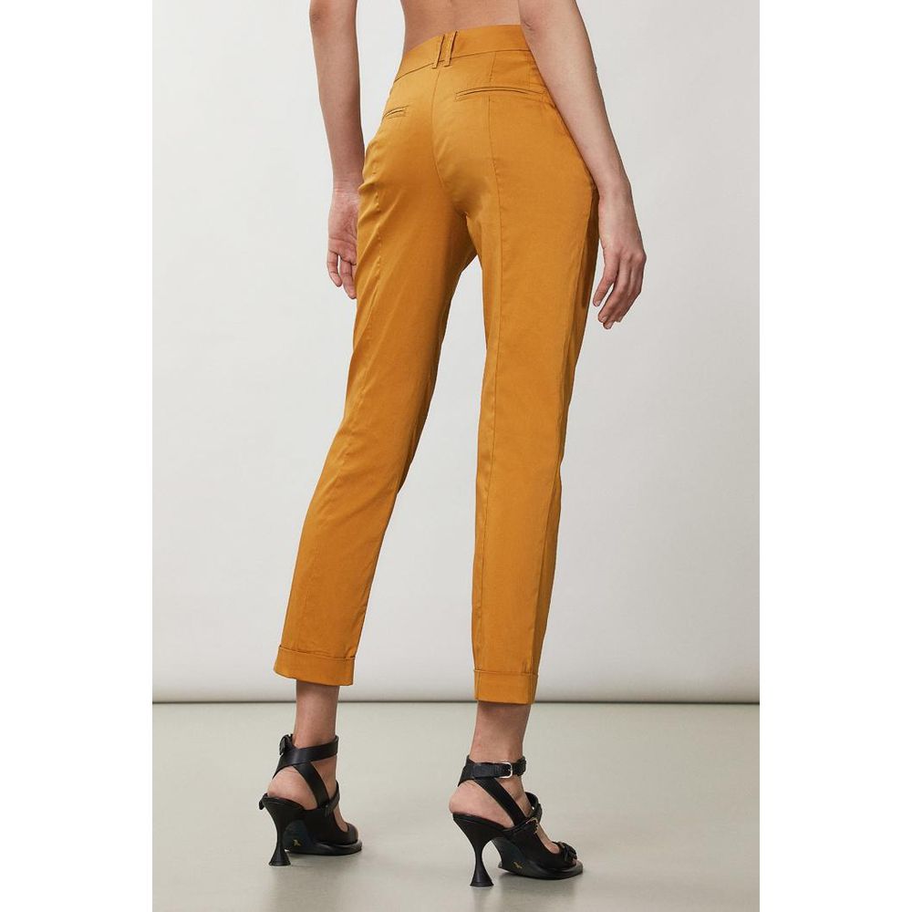 Patrizia Pepe Natural Cotton Casual Pants